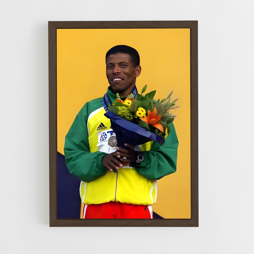 Poster La Victoire Fleurie – affiche Athlétisme (vue 5)